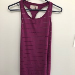 Purple Athleta Medium Tank Top